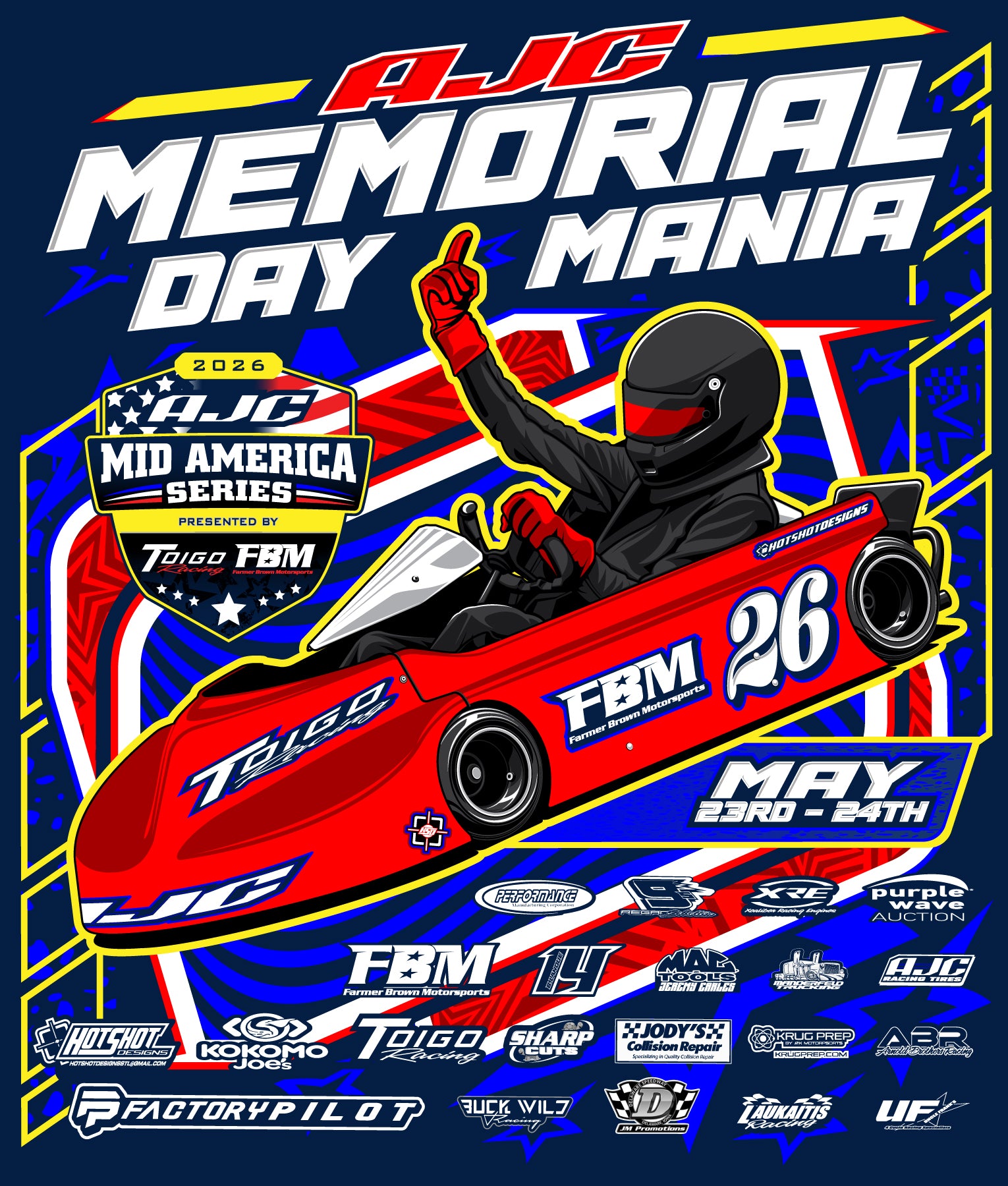 MEMORIAL DAY MANIA ATWATER HOODIE